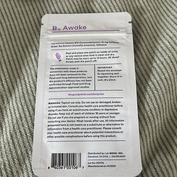 The Good Patch - 4 patches - Relax & B12 - Picture 3 of 5
